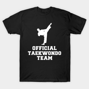 Kick & Chuckle - Official Taekwondo Team Tee: Mastering Moves with Humor! T-Shirt